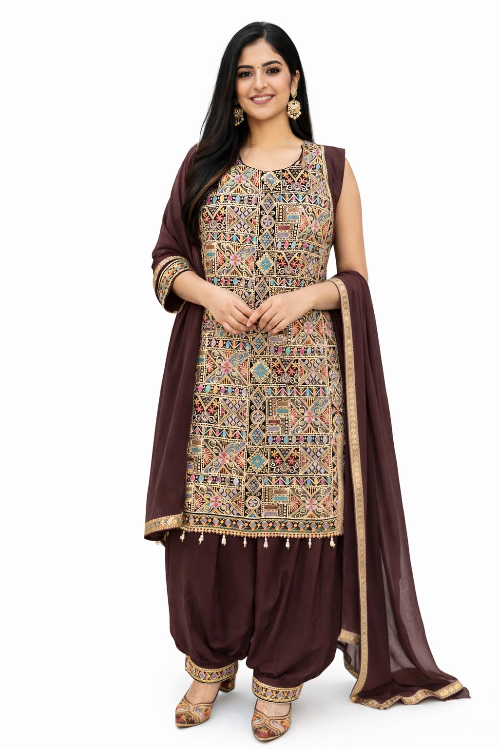 AFGANI SALWAR KURTA D.NO. 1028