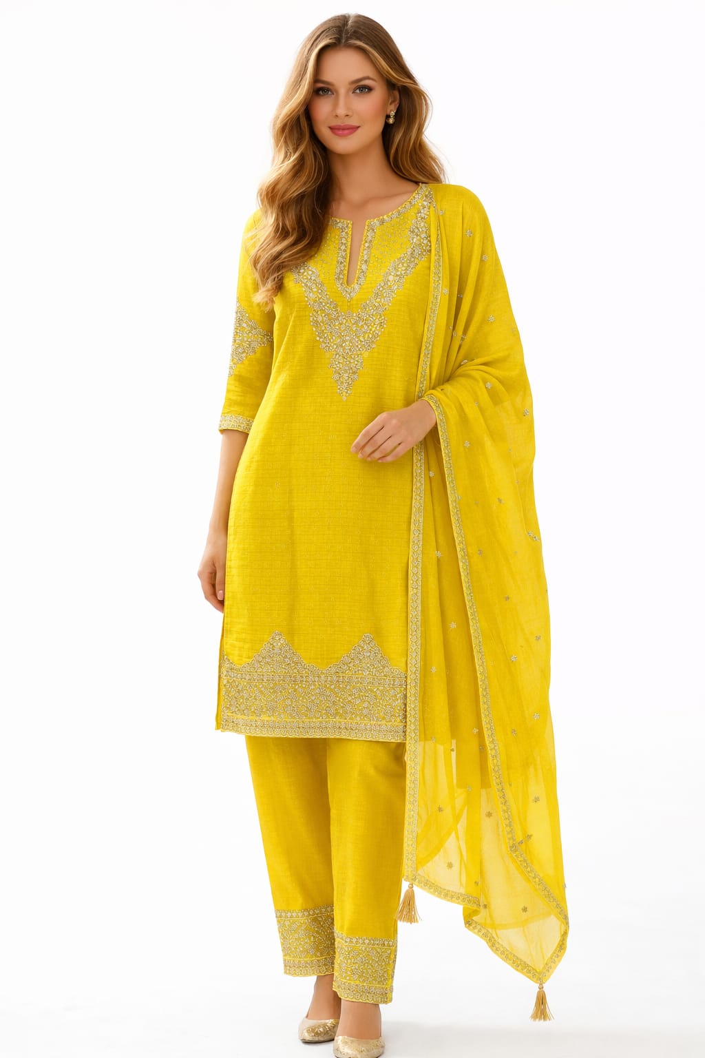 PANT PLAZO D.NO. 1009