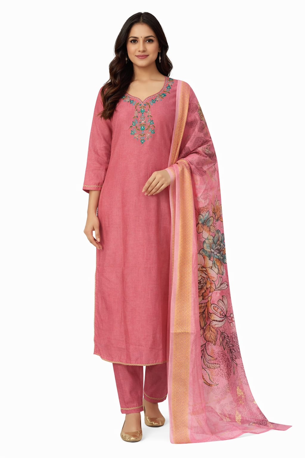 PANT PLAZO D.NO. 1020