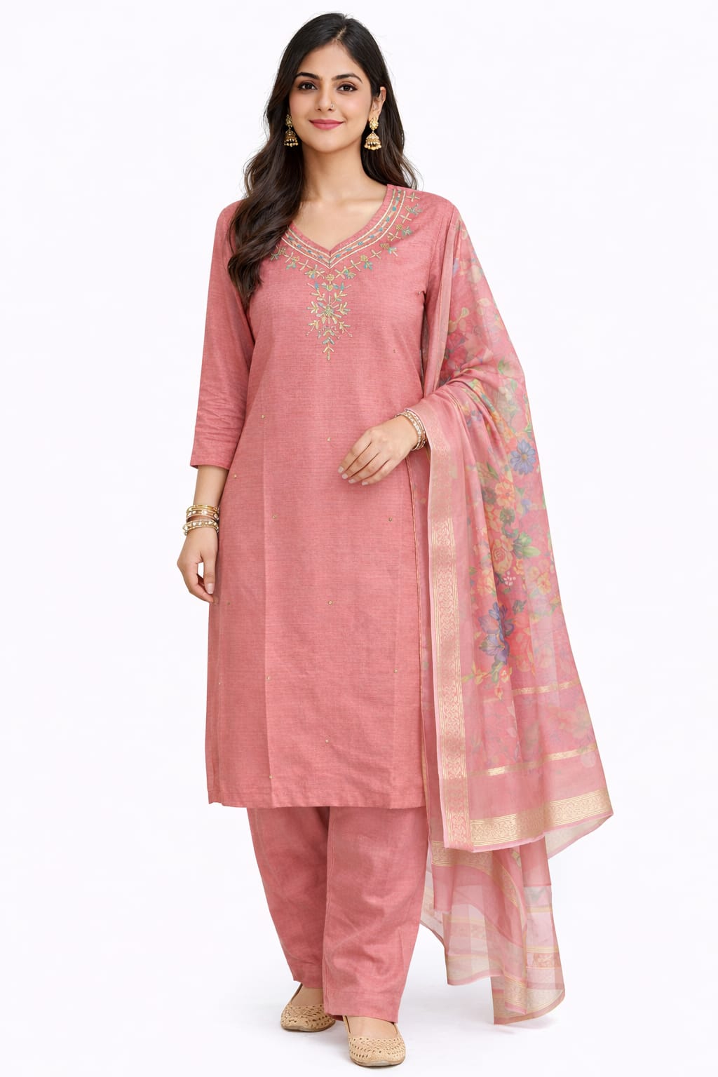 PANT PLAZO D.NO. 1030