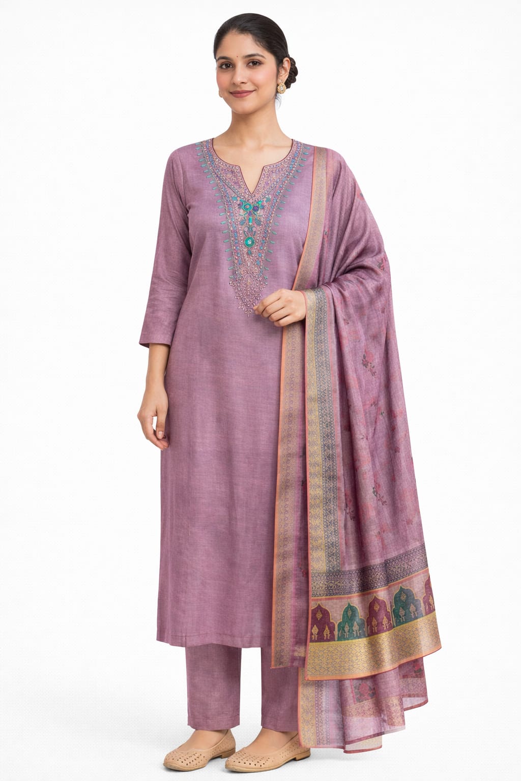 PANT PLAZO D. NO. 1032