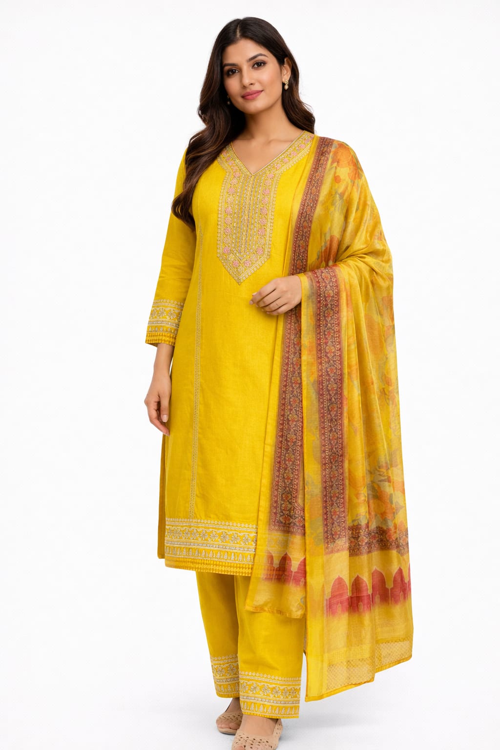 PANT PLAZO D.NO. 1034