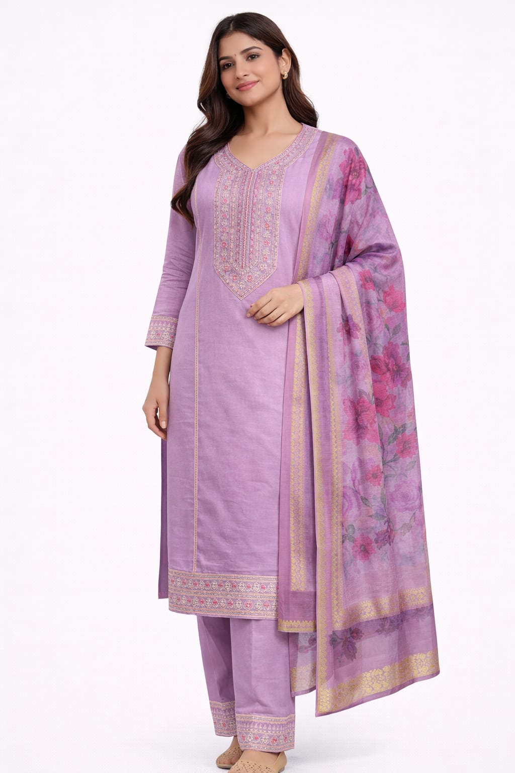 PANT PLAZO D.NO. 1034