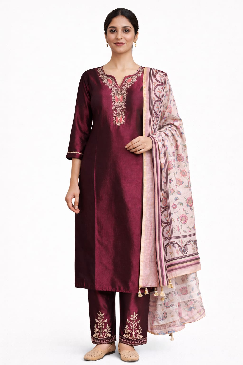 PANT PLAZO D.NO. 1036