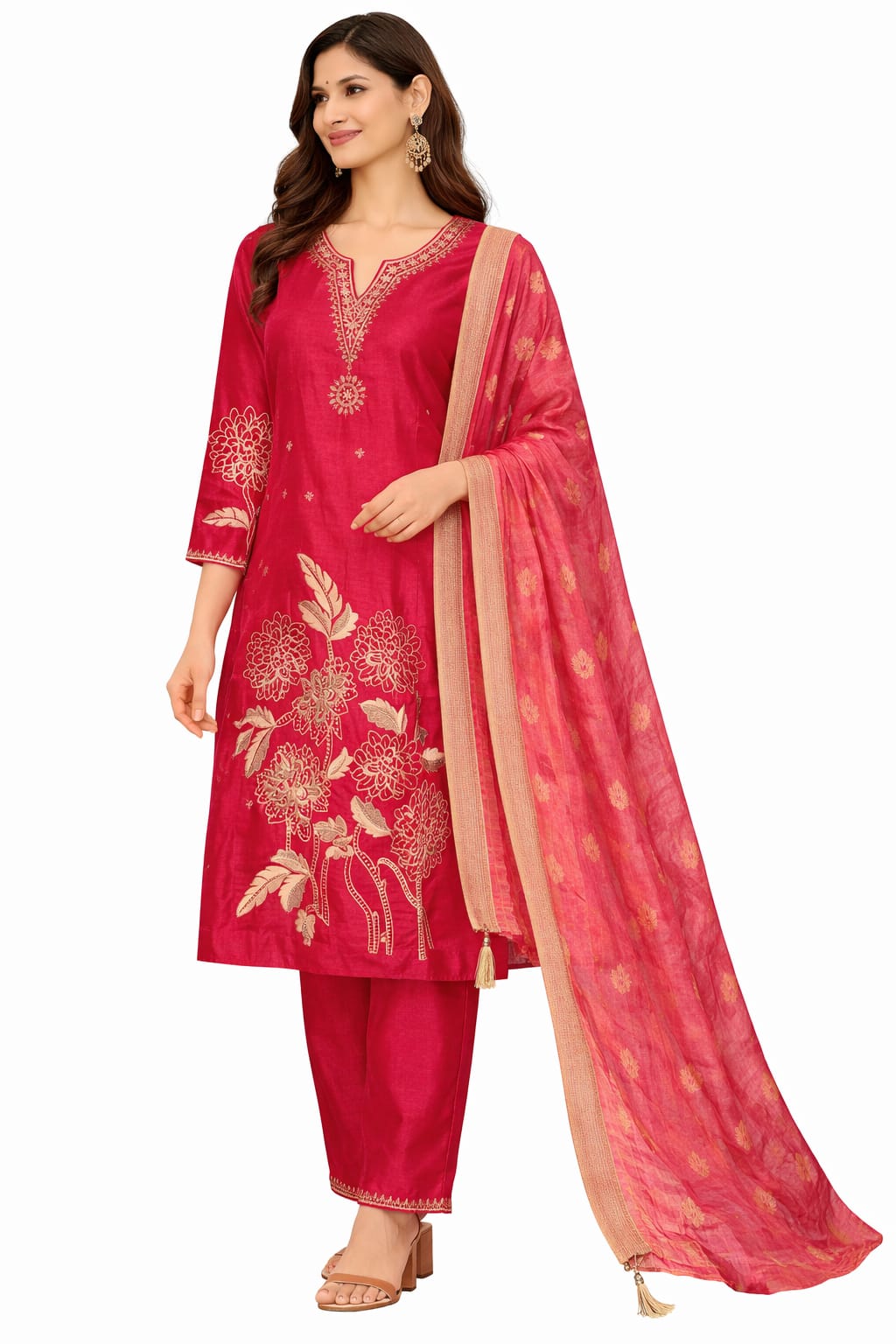 PLAZO SUIT D.NO. 1011