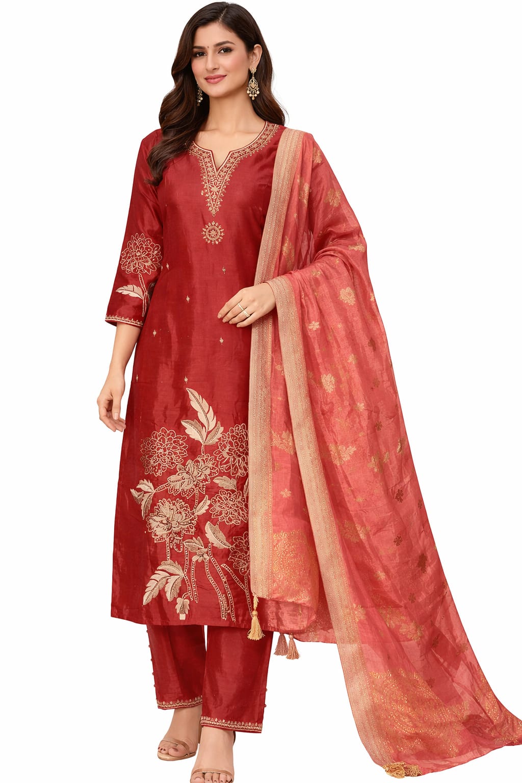 PLAZO SUIT D.NO. 1011