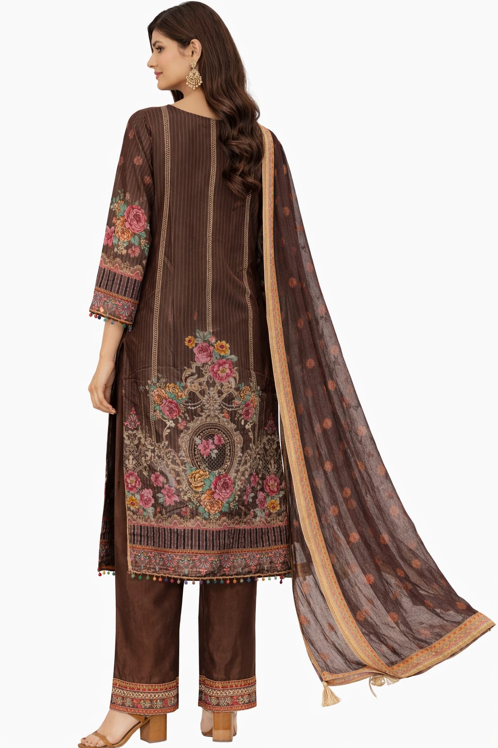 PLAZO SUIT D.NO. 1013