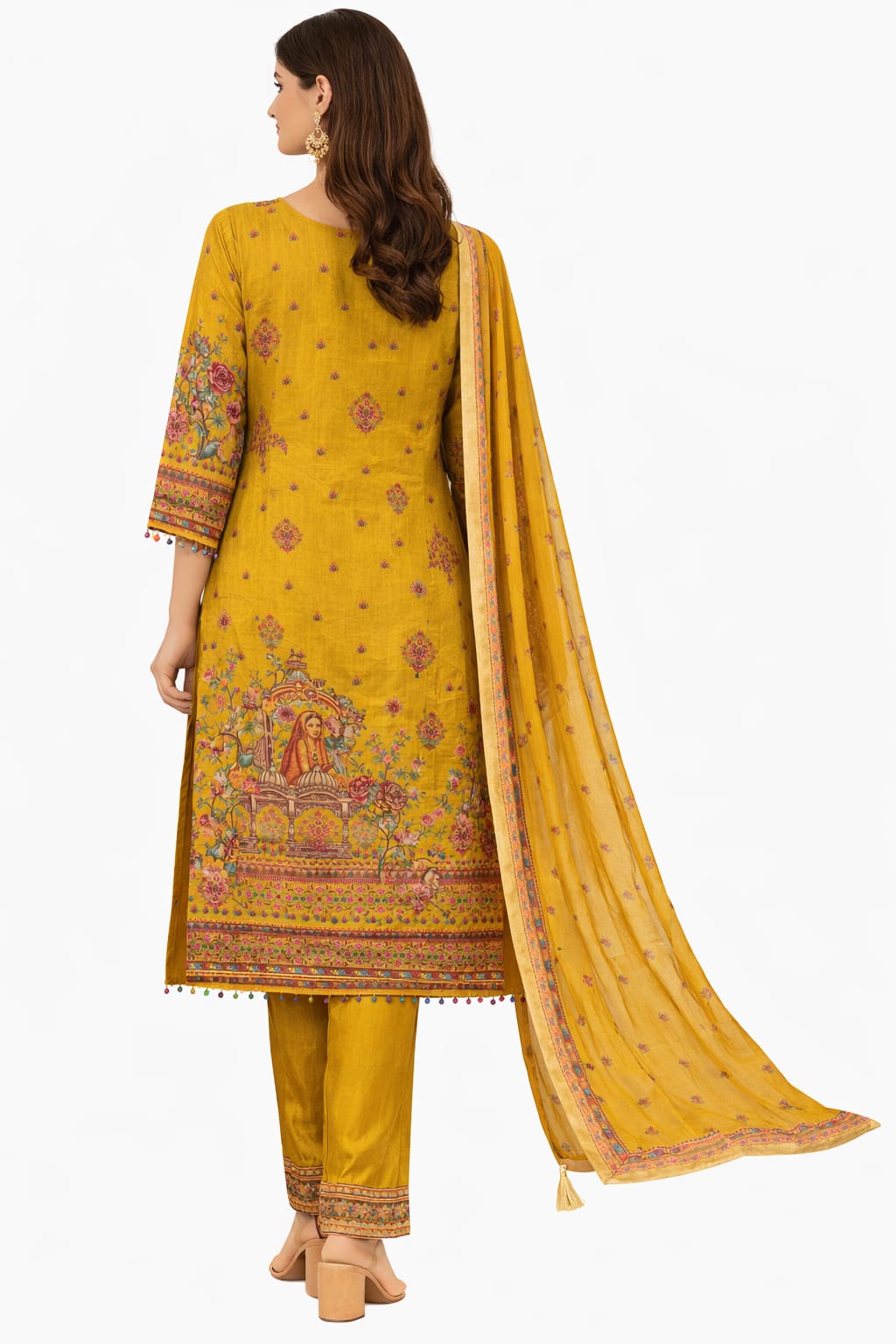 PLAZO SUIT D.NO. 1014